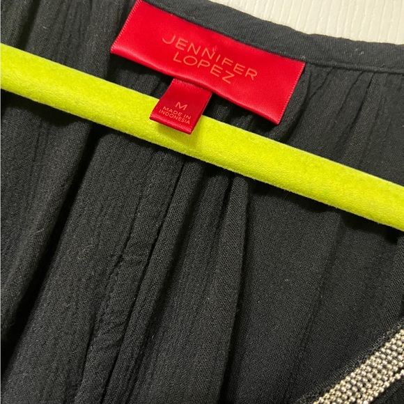 Medium Jennifer Lopez Black&Silver Blouse - Picture 5 of 5